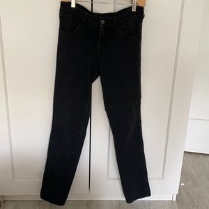 H&M faded black skinny jeans size 29